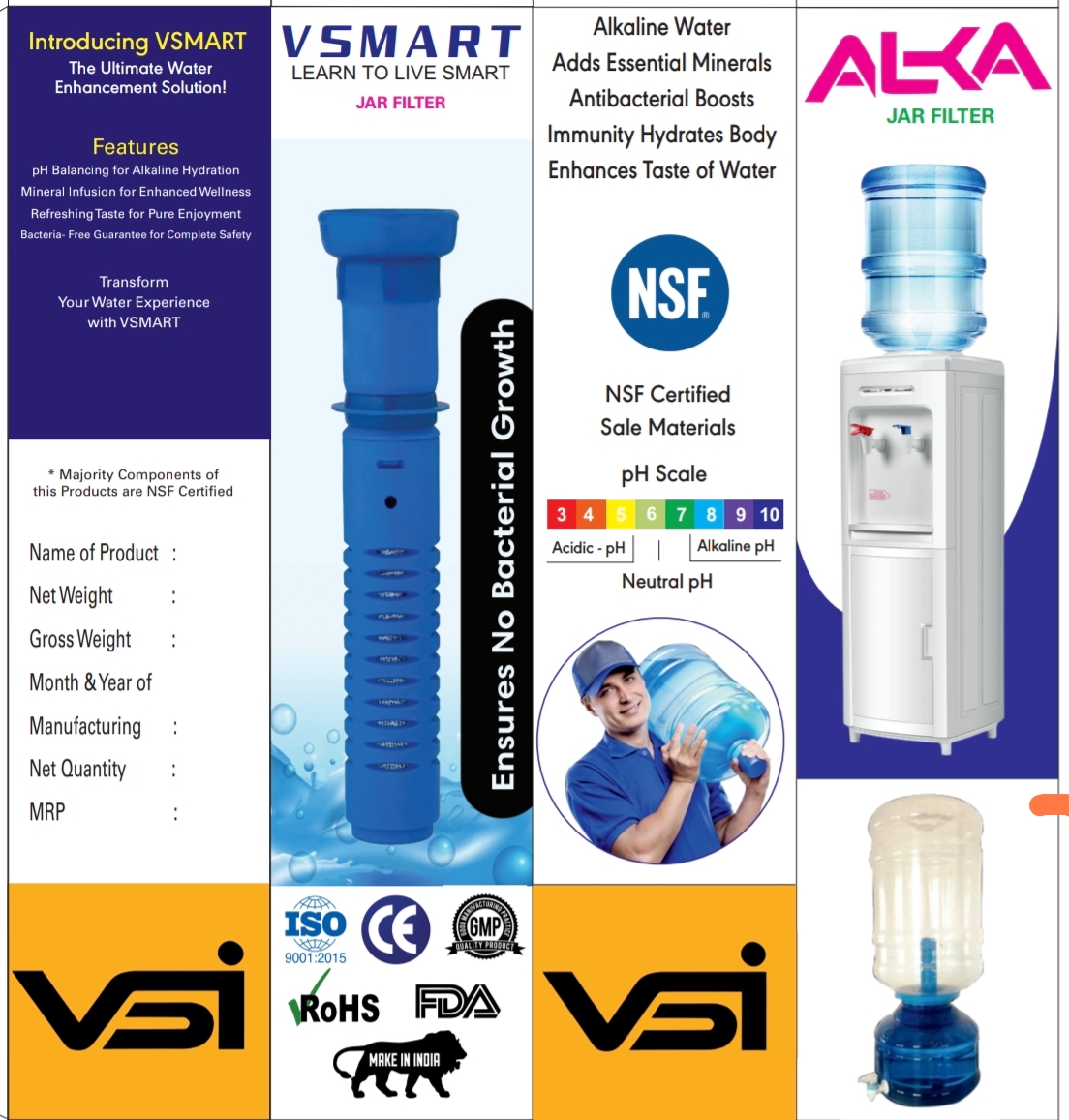 BUBBLE CANE ALKALISER