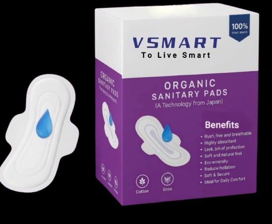 Organic Sanitary Pads (Pack of 30)290mm 